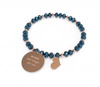 Bracelet 10 Buoni Propositi Femme in Acier B-5247RO/BL - B-5247RO/BL